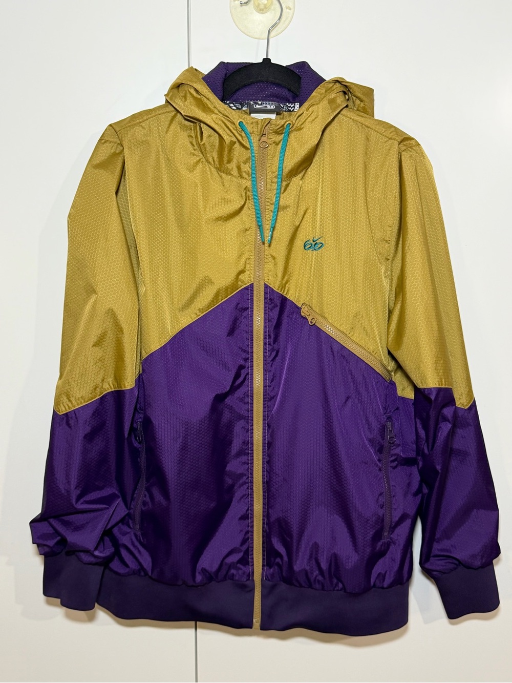 2008 Nike 6.0 “Angle Breaker” full zip lined windbreaker - medium